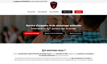 Urgence Sauvetage Protection Animale